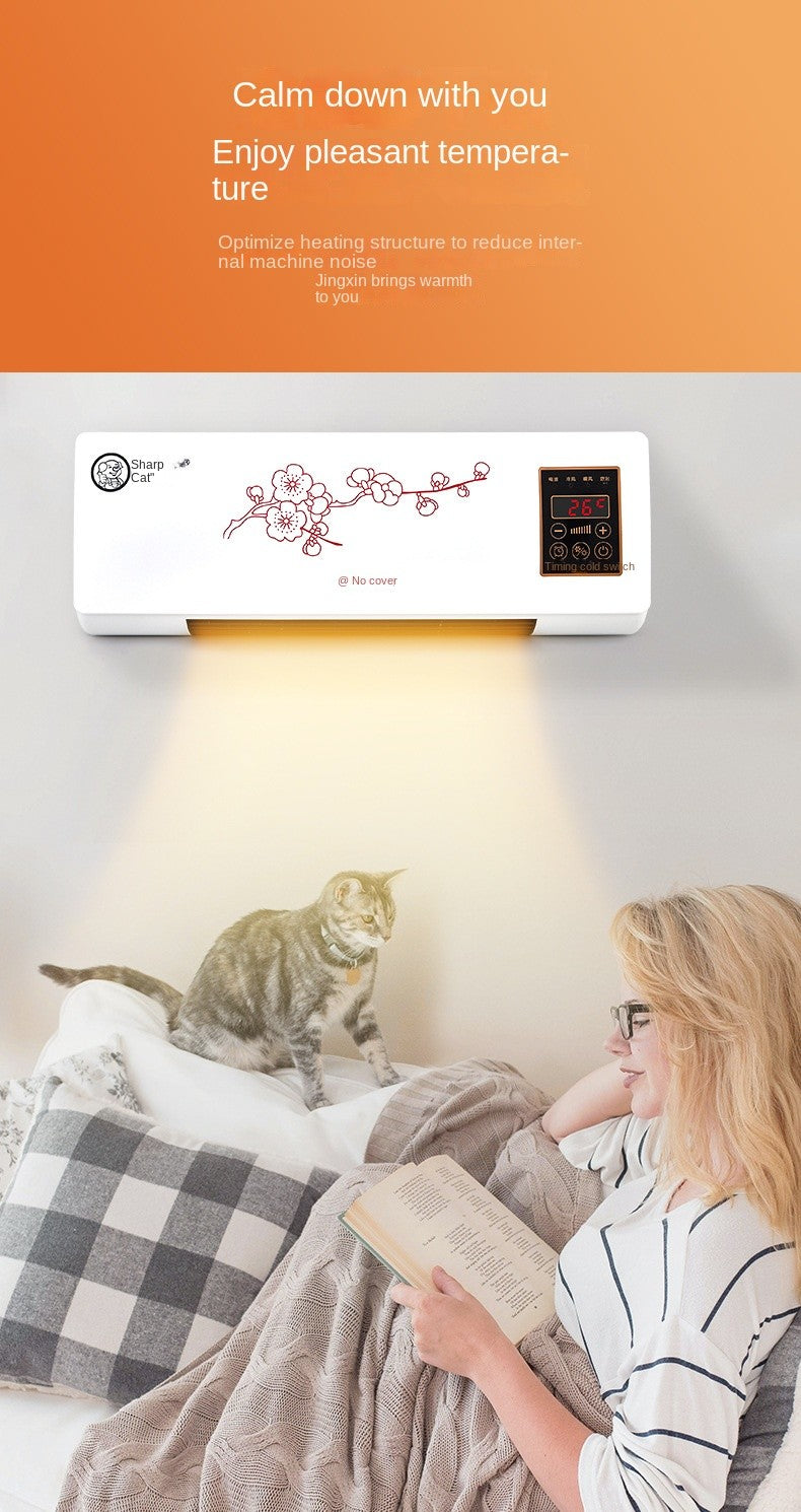 Climatizador e Aquecedor de Parede Doméstico Ar Condicionado Portátil Ventilador Pequeno
