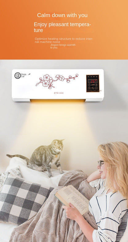 Climatizador e Aquecedor de Parede Doméstico Ar Condicionado Portátil Ventilador Pequeno