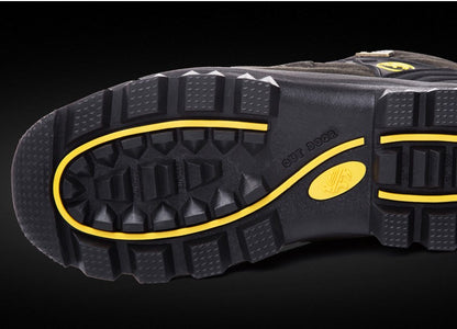 Classic Men Winter Boots Genuine Leather Sneakers For Man Fur Plush Snow Shoes Warm Outdoor Ankle Boots Outdoor Hiking Footwear