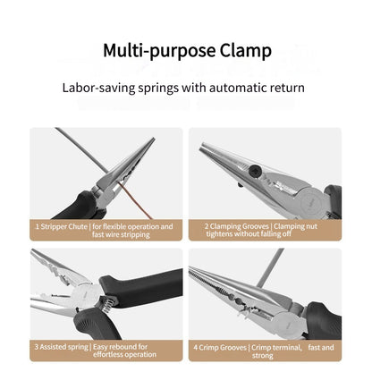 Xiaomi Mijia Power Tool Combo Kits Electric Screwdriver Self-lock Tape Measure Pliers Wrench Home Household DIY Hand Tool Kits