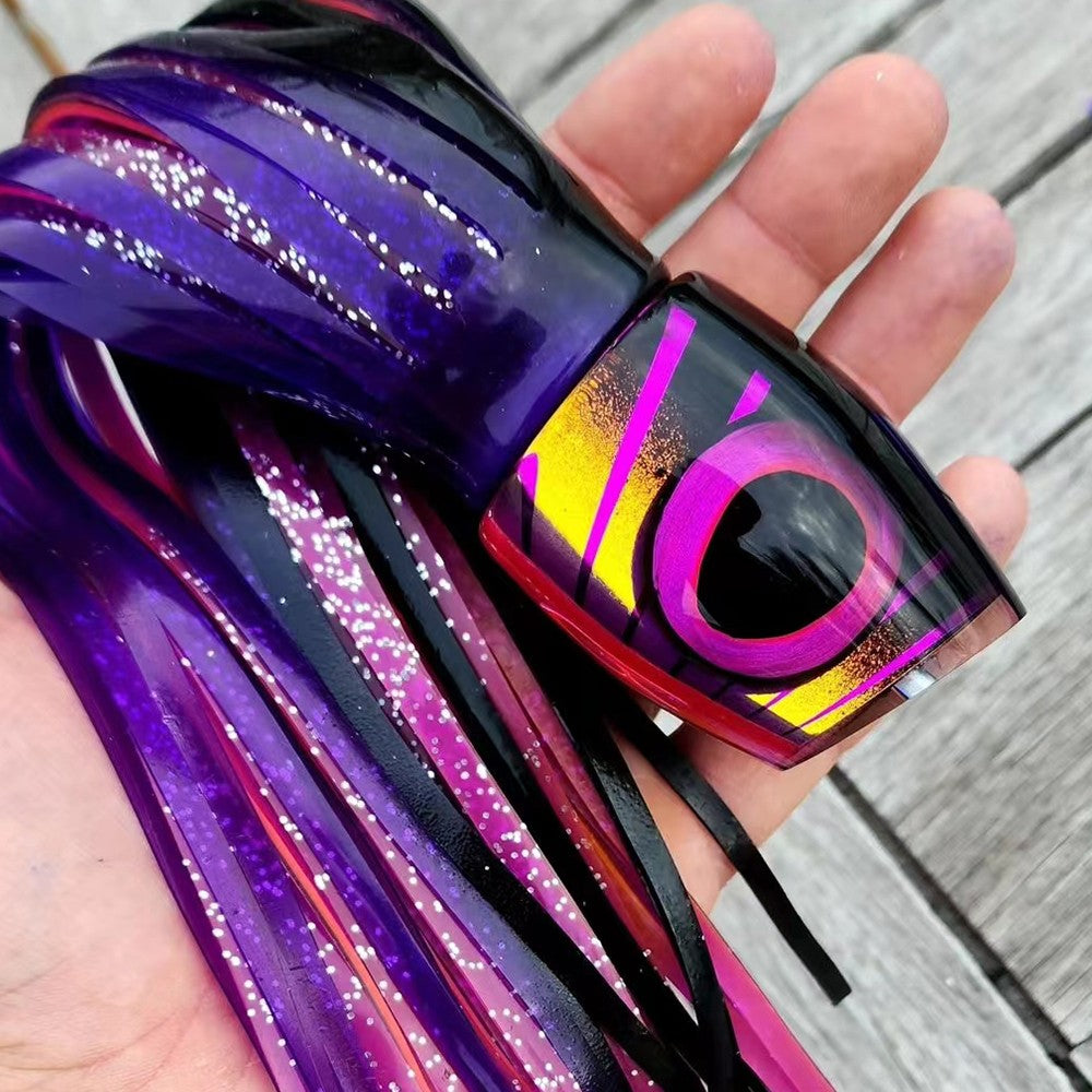 1 Isca de Corrico 65G/100G Pesca em Barco em Águas Profundas Isca de Atum Polvo Iscas de Água Salgada para Mahi Marlin Wahoo Acessórios de Pesca de Grande Porte