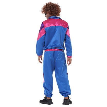 Halloween Couples Hippie Costumes for Women Male Vintage 70s 80s Rock Disco Cosplay Outfits Hip Hop Disco Hippie Costume