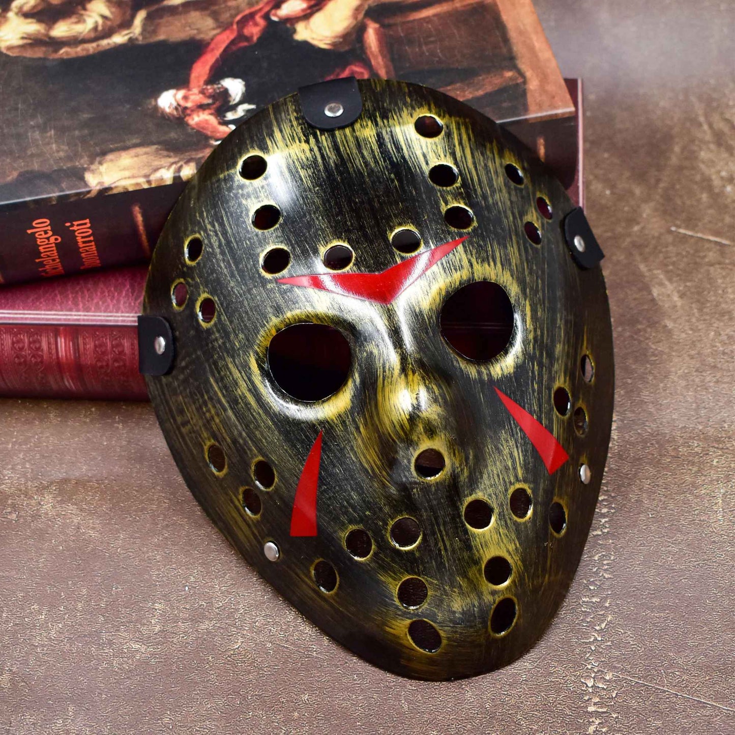 Halloween 2025 1PC Halloween Mask Makeup Ball Thickened Jason Mask Cosplay Funny Full Face Male Mask Performance Props
