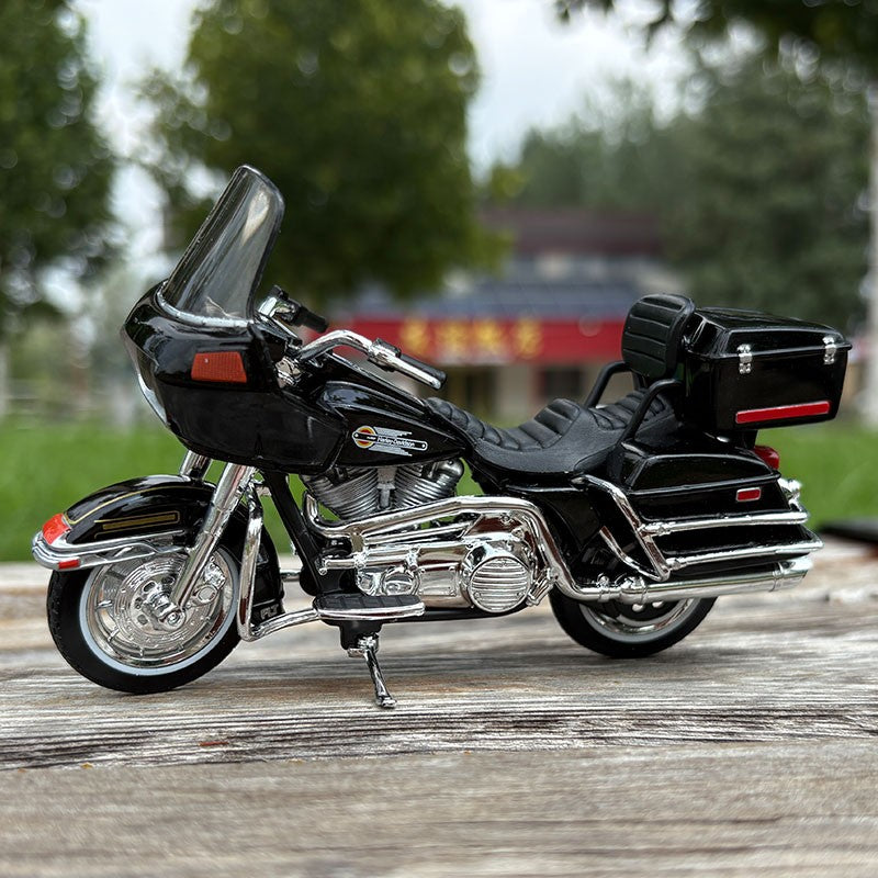 Maisto 1:18 Harley Davidson 1988 Flt Tour Glide Die Cast Veículos Colecionáveis Hobbies Modelo de Moto Brinquedos