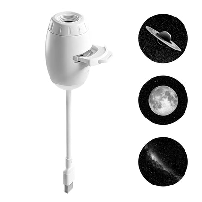 2-in-1 USB Ambient Light For Large Range Projection Atmosphere Multiple Scenes Adjustable Focus Distance Night Lighting Function