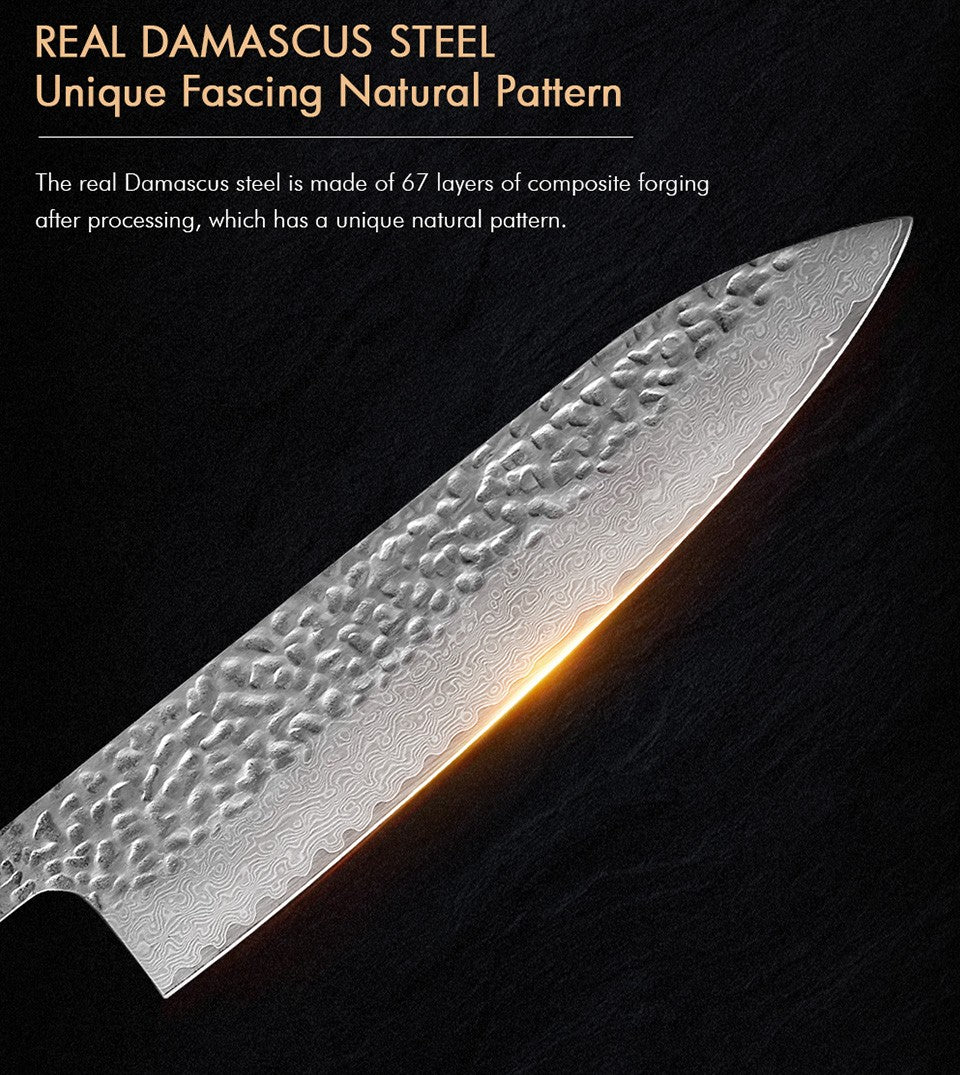 TURWHO Lâmina Crua de Faca de Chef Japonesa Aço Damasco Forjado à Mão DIY VG10 Kit de Facas de Cozinha Ferramentas para Fazer Facas Sem Cabo