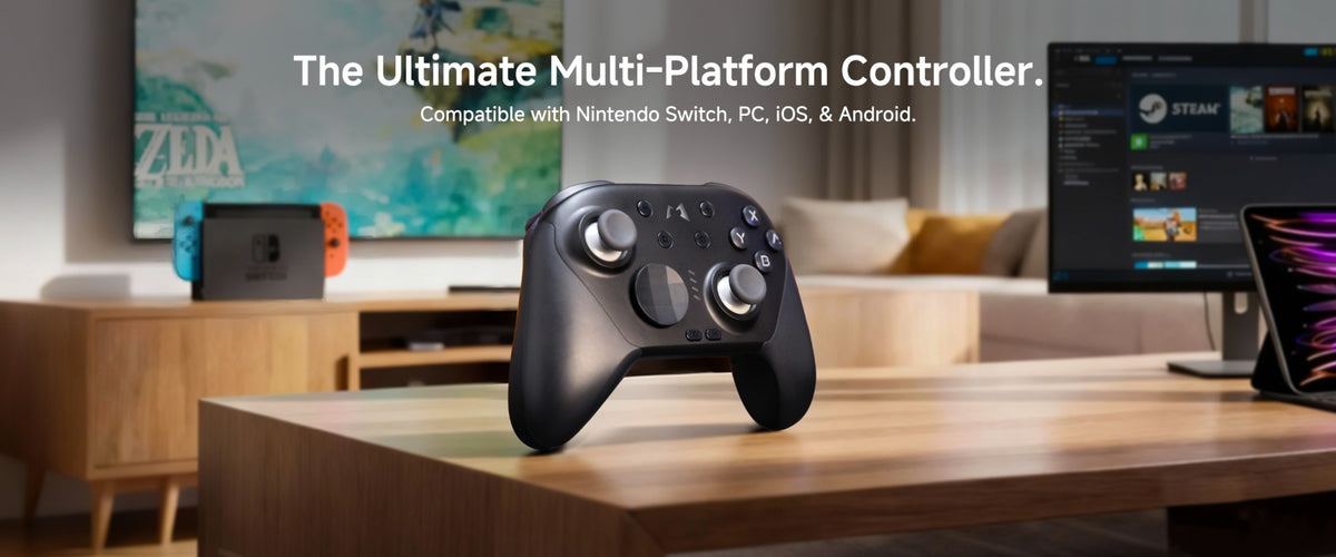 MOBAPAD CHITU 2 Matte Version Pro 2 HD Bluetooth Controller with Charging Dock For Nintendo Switch 1/2 PC Android iOS Gamepad