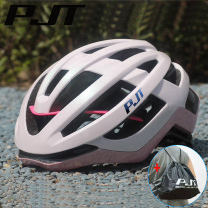 Capacete de Ciclismo PJT 3D Rígido Capacete de Bicicleta de Estrada de Corrida Esportivo Masculino Feminino Capacete de Ciclismo de Montanha Capacete de Segurança MTB