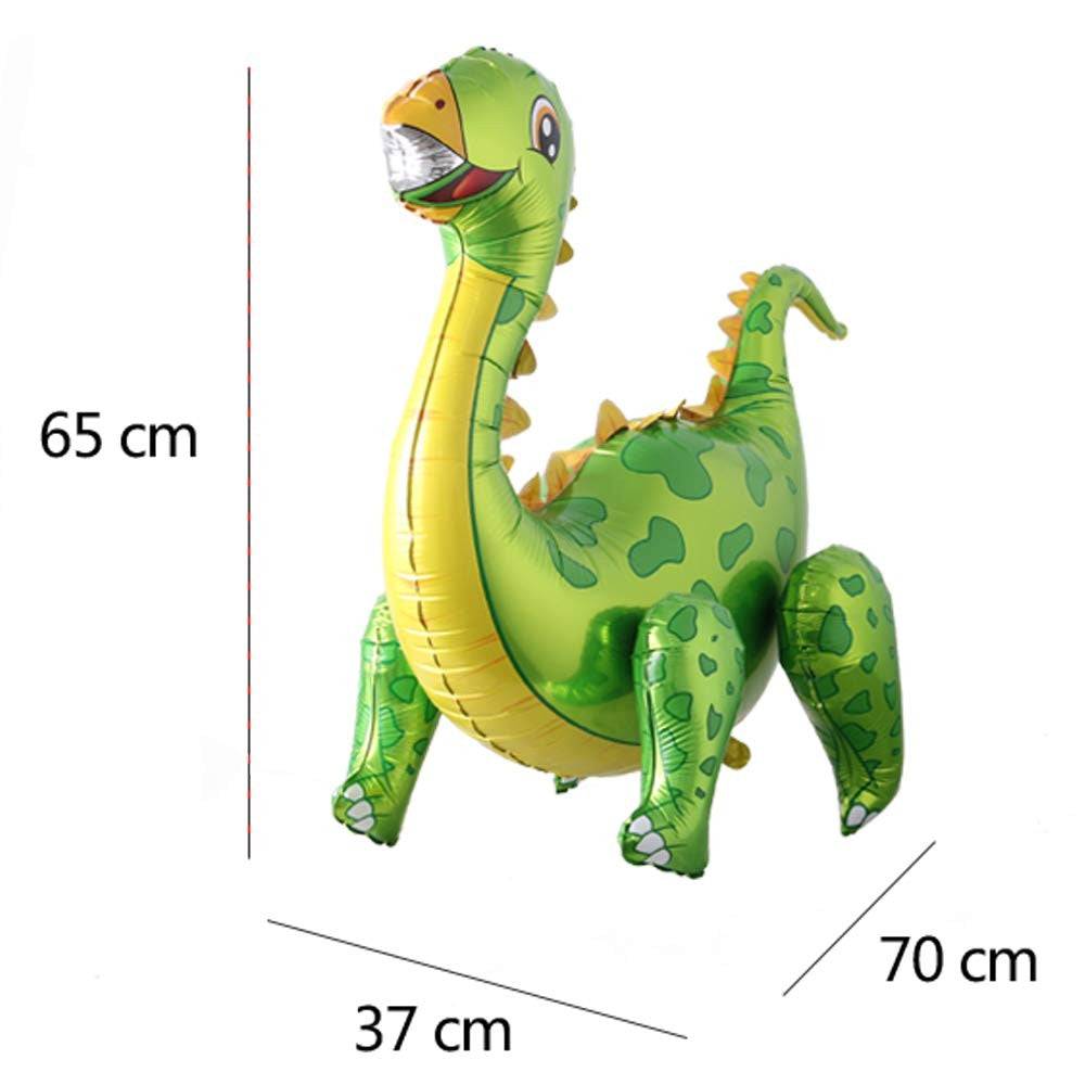 3D Standing Dinosaur Balloon Cartoon T Rex Dino Foil Balloon for Party Decoration Kids Birthday Party Supplies