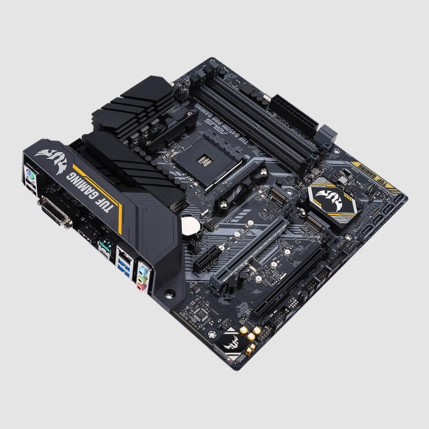 ASUS TUF B450M-PRO GAMING AMD B450 AM4 Placa-mãe Suporta R5 5600X 5600 3600 R7 5800X3D R9 5900X CPU SATA 6Gb/s HDMI M.2 mATX