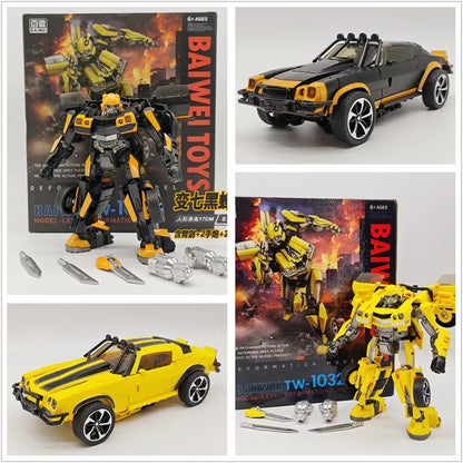 BAIWEI TW1032 Transformação TW-1032 TW1032B TW-1032B Bee A Ascensão das Feras Filme 7 KO SS100 Filme Boneco de Ação Robô Brinquedos
