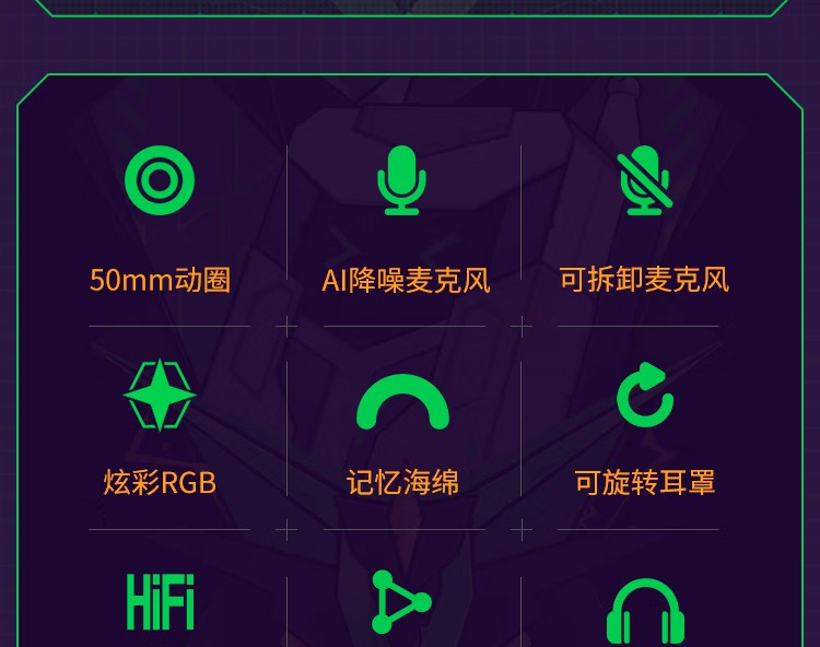 VALKYRIE VK S1 Gaming Headset Wireless Triple-Mode Detachable Microphone 15ms Ultra-low Latency Customized Gaming Headphones