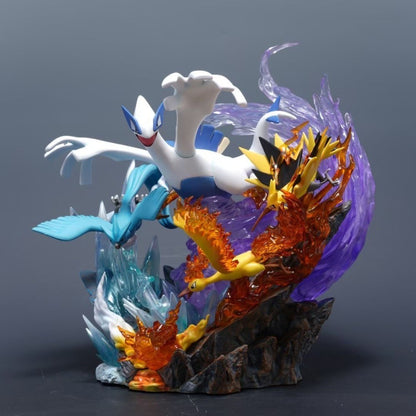 31cm/12,2in Anime Pokémon Figura Pássaro Lendário Pokémon Bonecos de Ação Estátua Pvc Coleção Brinquedos Modelo Presentes