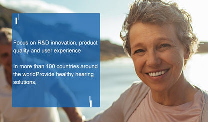 2025 Hearing Aid Rechargeable Hearing Device CIC Ear Hearing Aids for The Elderly Audifonos Sound Amplifier for Deafness