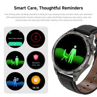 2026 Novo Smart Watch Masculino Relógio 6 AMOLED HD Tela Multi-Esporte Chamada Bluetooth GPS Trajetória Frequência Cardíaca Oxigênio no Sangue SmartWatches
