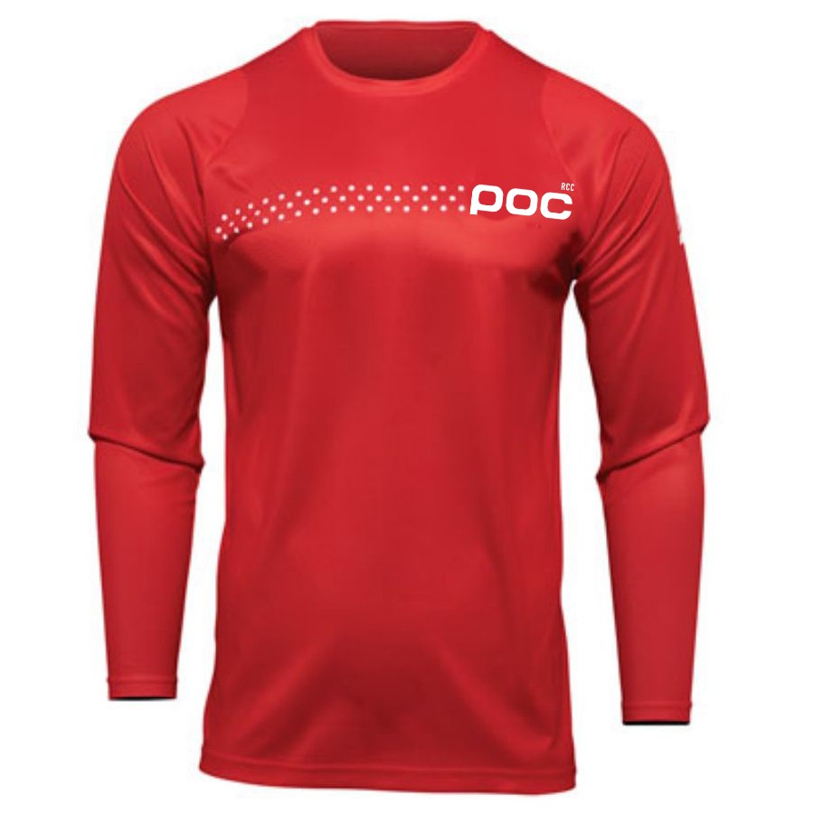 POC Men Cycling Jersey MTB Downhill T-shirt Racing Sport Bicycle Shirt Ropa Ciclismo Team Bike Jersey Cycling
