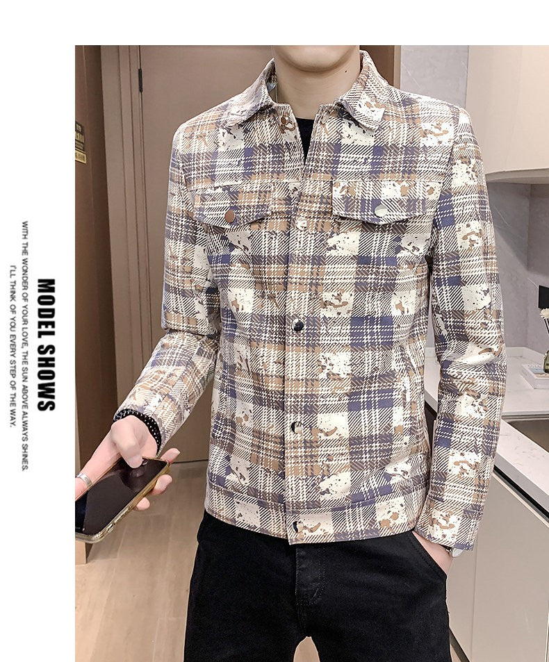 Winter Short Wool Blends Jackets Men's Brand Casual Business Trench Coat Thickened Warm Social Streetwear Overcoat