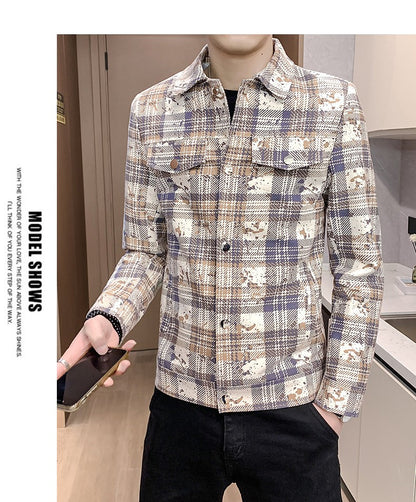 Winter Short Wool Blends Jackets Men's Brand Casual Business Trench Coat Thickened Warm Social Streetwear Overcoat