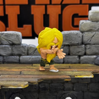 Novo 1/35 Jogo de Computador Metal Slug Tanque Batalha Cena Heróis Inimigo Cativo Mini Pintado Bonito Coleção Montar Brinquedos de Modelo