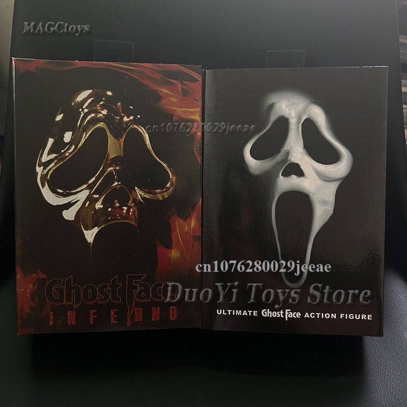 18CM NECA Scream PVC Action Figure Horror Face Figurine Toy Exclusive Collectible Model Gifts