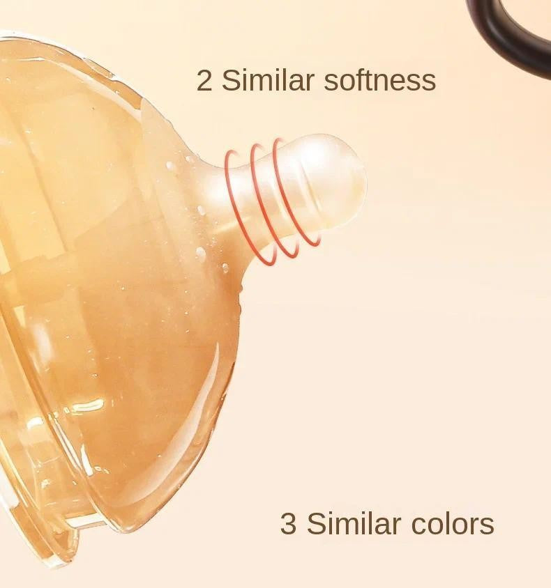 Baby Bottle 250/150ml Silver Nanoparticle Antibacterial Baby Silicone Bottle Baby Weaning Anti Suffocation Nipple Bottle