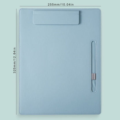 A4 leather writing clip, business folder, data book, office storage menu clip, contract book clip, music score clip