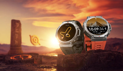 2025 Smartwatch T-Rex 3 Ultra Militar Original com GPS, GNSS Integrado, Bússola, Altímetro, 10ATM à Prova D'água, Smartwatch Esportivo Masculino e Feminino