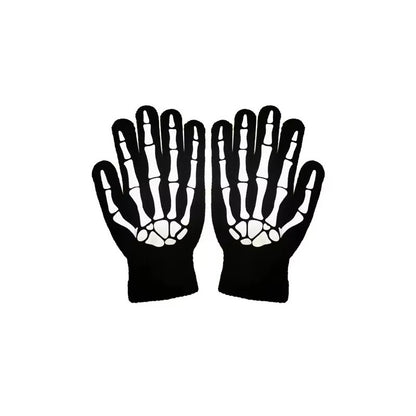 2026 Halloween Party Role Playing Children Adult Death Black Cloak Halloween Skull Ball Costume Prop Set Holiday Gift