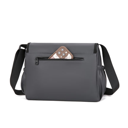 Fashionable Multi Pocket Messenger Bag - large capacity with adjustable strap, daily commuting - durable, travel bag, multi-func