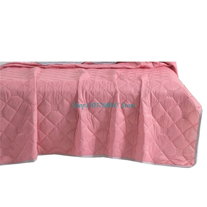 R53F Elegante Cobertor Refrescante Colcha Macia Design Compacto Para Acampamento Férias Na Praia