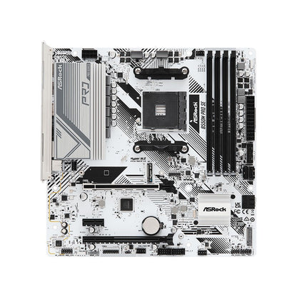 Placa-mãe ASRock Nova B550M Pro SE B550 AMD PRO565 Socket AM4 DDR4 128GB PCI-E 4.0 M.2 SATA III 4733+(OC)MHz USB 3.2