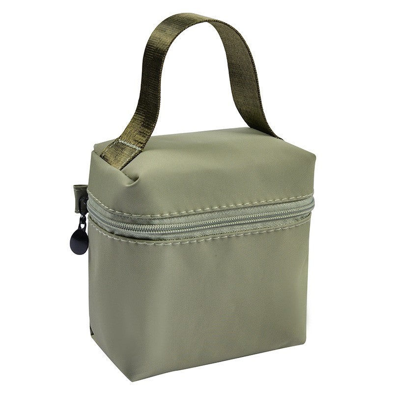 Top selling high-end portable waterproof handle makeup bag, lipstick storage bag, headphone pouch, mini menstrual towel bag