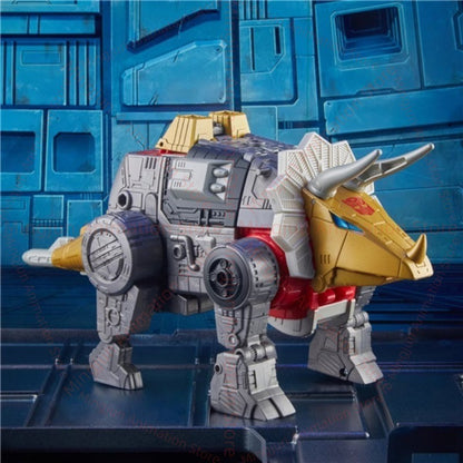Em estoque Transformação Brinquedo Estúdio Série SS86 Slag Modelo 86 G1 SS86 Dinossauro SLUG & DANIEL WITWICKY Triceratops Presente