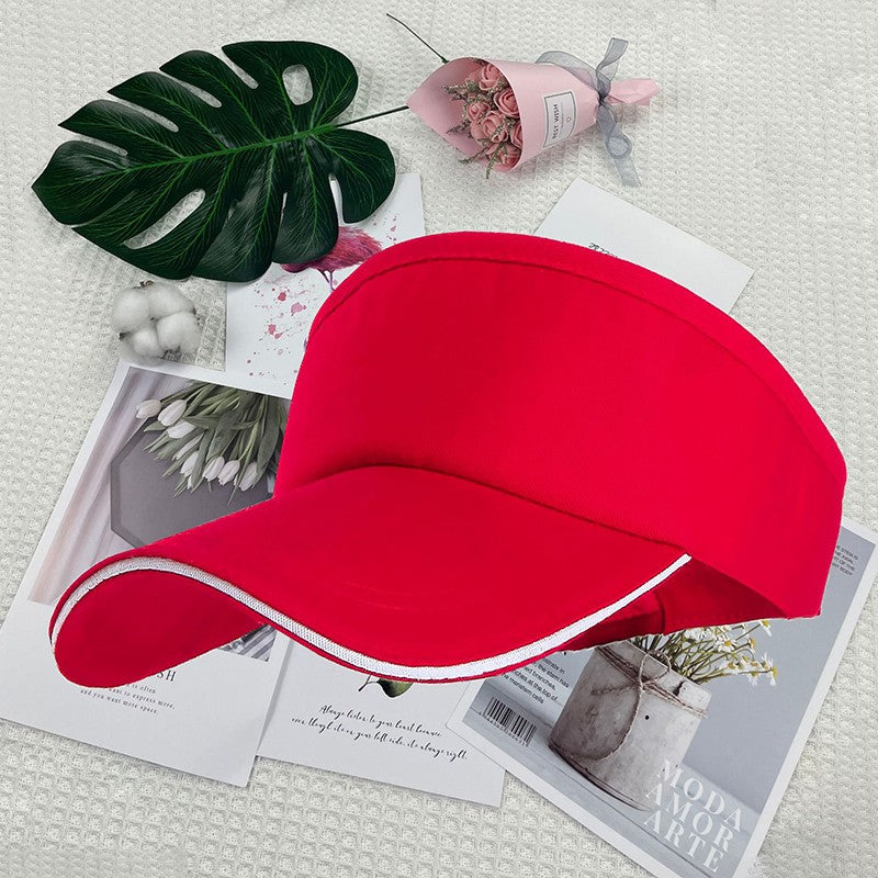 Custom Sun Hat Personalized Tennis Caps Adjustable Beach Hat Men Women Outdoor Sports Golf Hat Embroidery Print DIY Team Logo