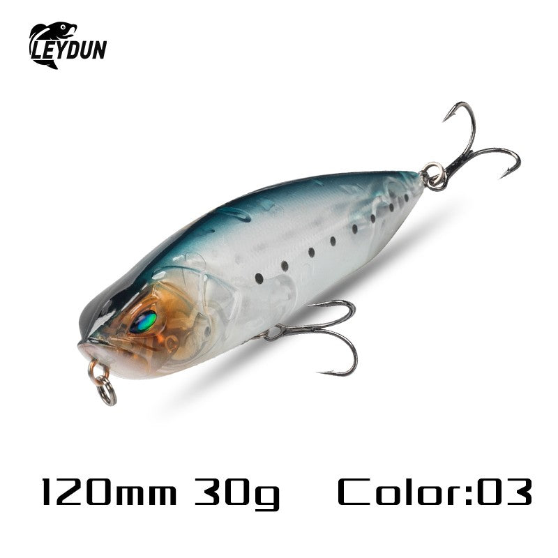 Iscas Artificiais Flutuantes LEYDUN Z-Claw Tipo Lápis 86mm 100mm 120mm Iscas Rígidas Topwater Stickbait de Superfície Boa Ação Wobblers para Robalos