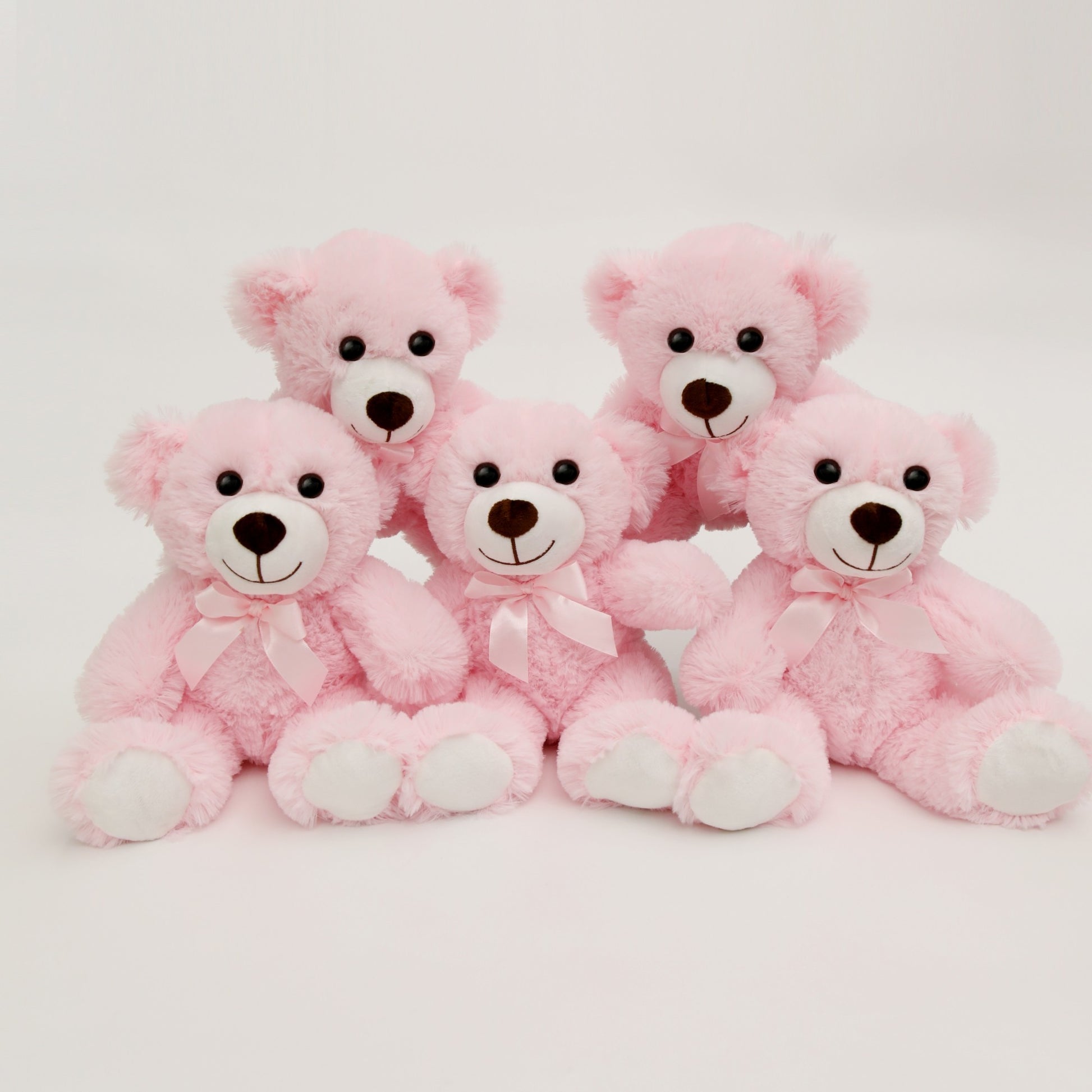 5pcs Bears Stuffed Animals Plush Toys Gift for Kid Girlfriend,13.5in Stuffed Bears for Christmas Valentine’s Day BirthdayGife
