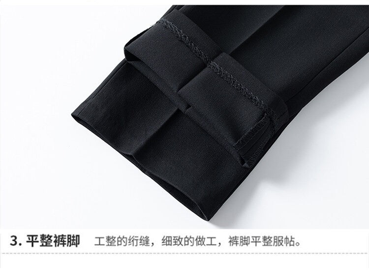 2025 High quality business casual (suit + trousers) Stylish and handsome stylish banquet two-piece set