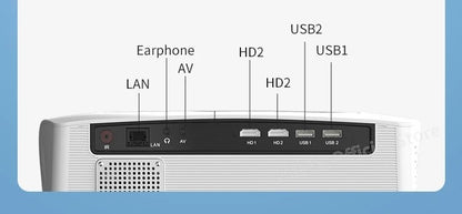 full hd 4K projector for home theater auto focus 3500ANSI 1080p native smart bluetooth 2.4+5G wifi daylight android projector