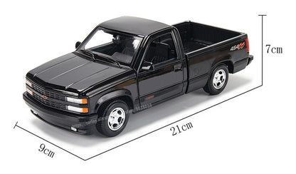 Maisto 1:24 1993 Chevrolet 454 SS Pick-up simulação liga carro modelo artesanato decoração coleção brinquedo ferramenta presente de aniversário