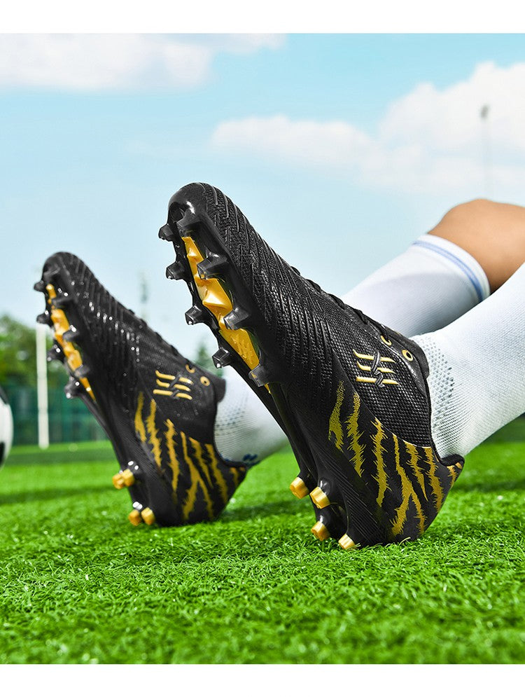 Unisex Youth Soccer Cleats Lightweight FG Football Shoes for Match Training Enhanced Grip Durable Comfortable