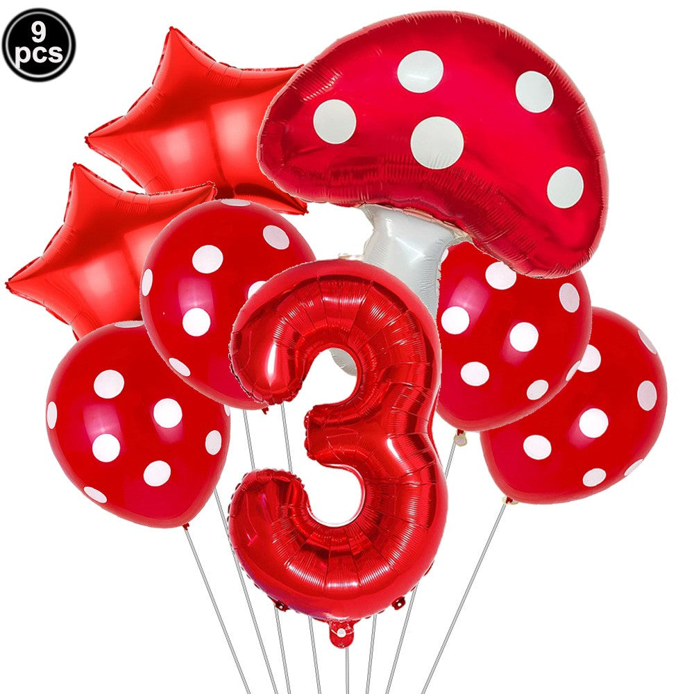 Cartoon Animal Standing Squirrel Balloon Pinecone Shaped Aluminum Film Balloon Forest Theme Baby Shower Birthday Party Decor