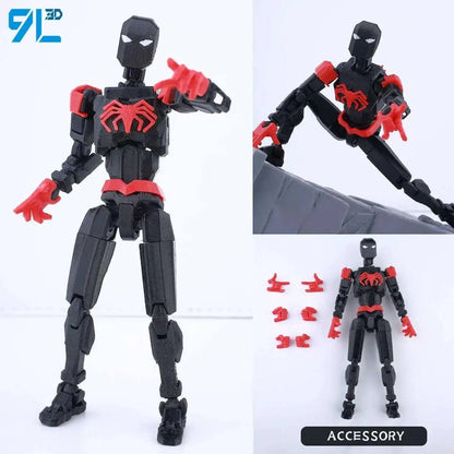 9L3D Superman Menino Invencível Batman Boneco Articulado LUCKY13 Multiarticulado Poseable T13 Titan13 Herói Modelo Dummy13 Brinquedos Colecionáveis