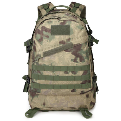 Mochila de Acampamento Esportiva ao Ar Livre Caminhada Trekking Mochila Escolar Viagem Ciclismo Caminhada Grande Capacidade Mochila Tática 3D