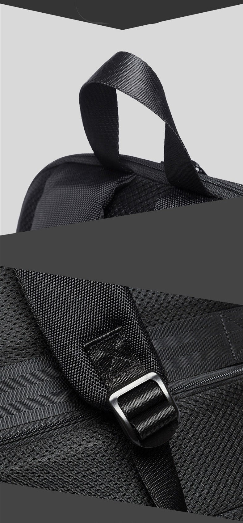 BANGE Laptop Waterproof 15.6" 17.3 Backpack Fashion Male Classic Fashion Travel Moto&Biker Light Scalable Shoulder Bags