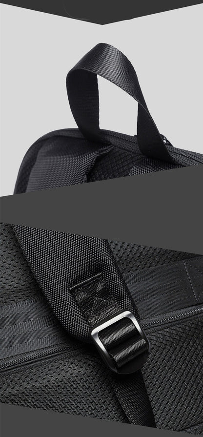 BANGE Laptop Waterproof 15.6" 17.3 Backpack Fashion Male Classic Fashion Travel Moto&Biker Light Scalable Shoulder Bags