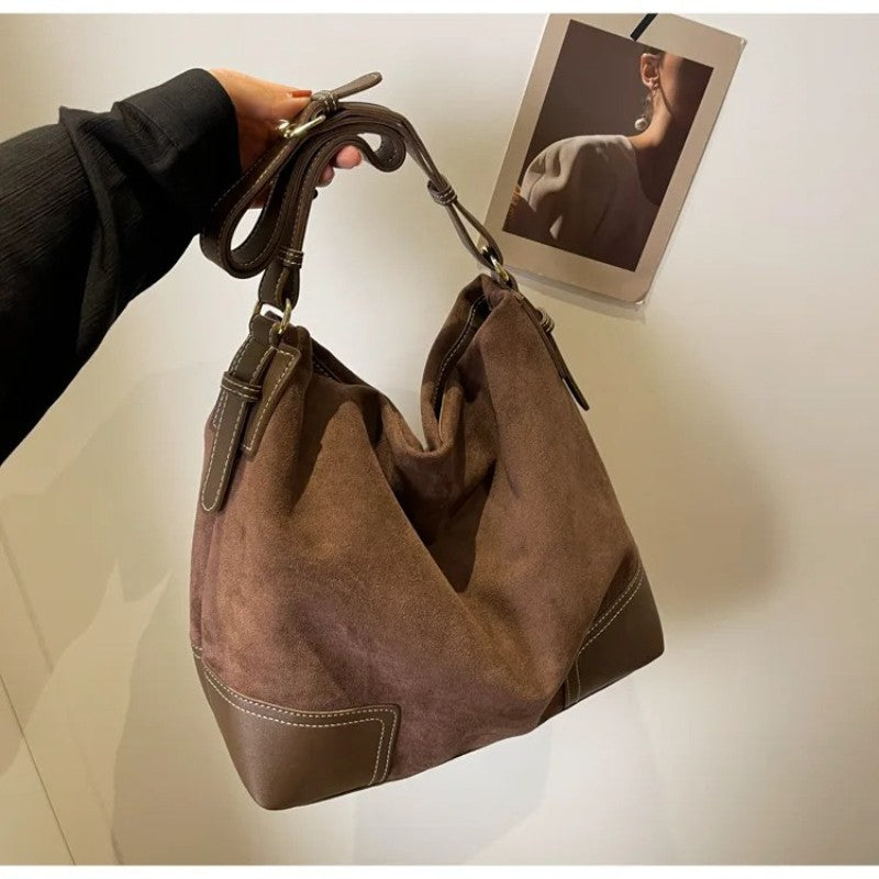 Shoulder Bags Trendy Women's Soft PU Shoulder Bags Solid Color Ladies Casual Style Spring Handbag Big Handbags Crossbody Bags