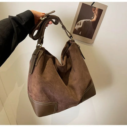 Shoulder Bags Trendy Women's Soft PU Shoulder Bags Solid Color Ladies Casual Style Spring Handbag Big Handbags Crossbody Bags