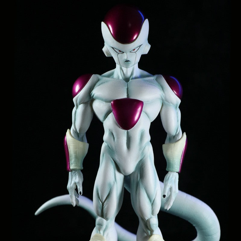 Dragon Ball Frieza Quarta Forma Buraco Branco Figura Anime de Alta Qualidade Modelo Colecionável Decoração