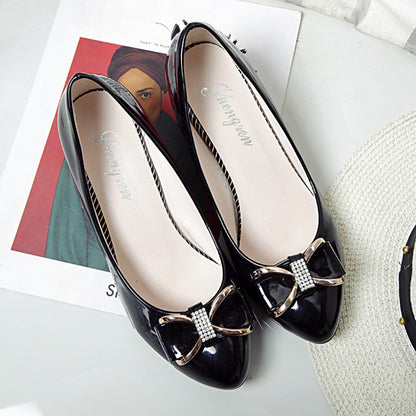 Spring Autumn New Women's Shoes Fashion Professional High Heels Black Red Shallow Mouth Comfortable Work Shoes