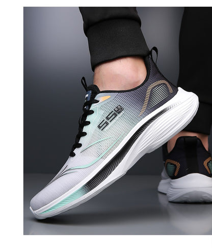 Carbon plate marathon shoes, men's casual sports shoes, summer versatile lightweight sports running shoes, men's shoes